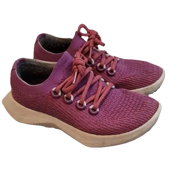 allbirds Shoes - Allbirds Tree Dasher 2 Athletic Sneakers Running Shoes Purple Women W 9.5